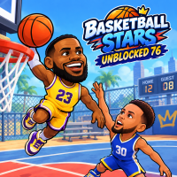 Play Basketball Stars Unblocked 76 now!