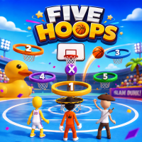 Play Five Hoops now!