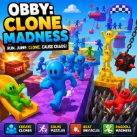 Play Obby: Clone Madness now!