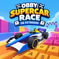 Play Obby: Supercar Race on Keyboard Now