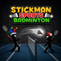 Play Stickman Sports Badminton Now